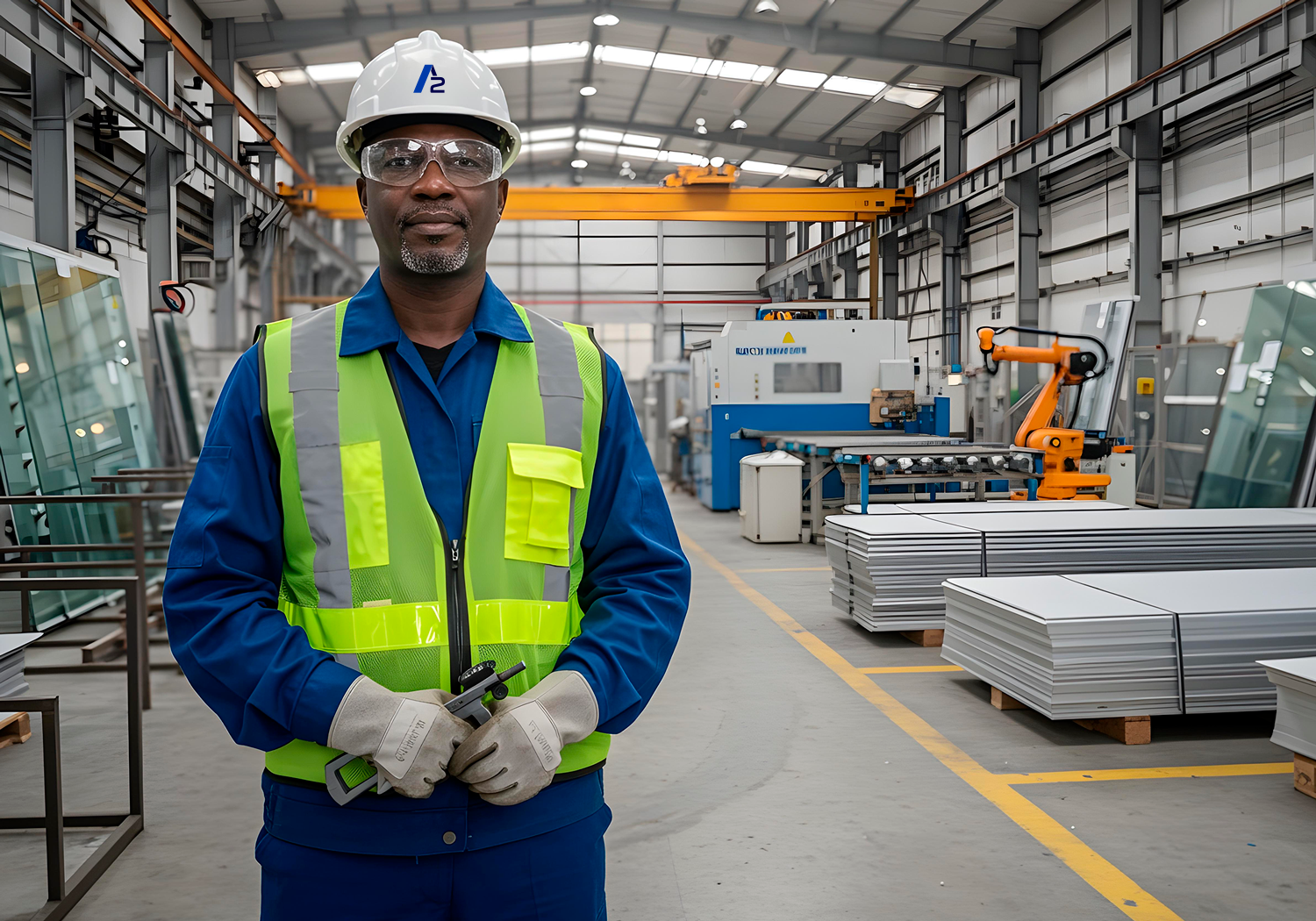 A2 Enterprise aluminum and glass supplier in Ghana