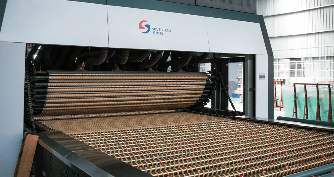 raw materials in a factory